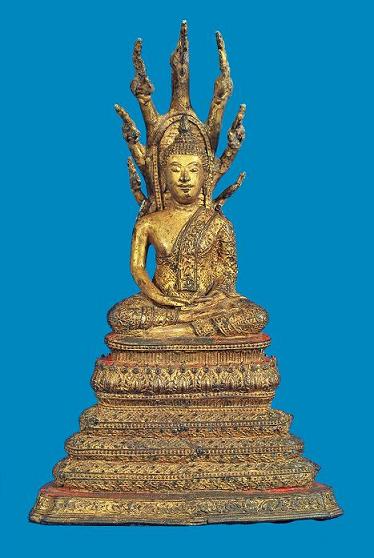 พระพุทธรูป สมัยรัตนโกสินทร์ ปางนาคปรก - 1