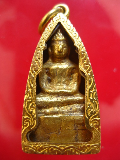 พระกรุกำแพงเพชร เนื้อทองคำ - 1