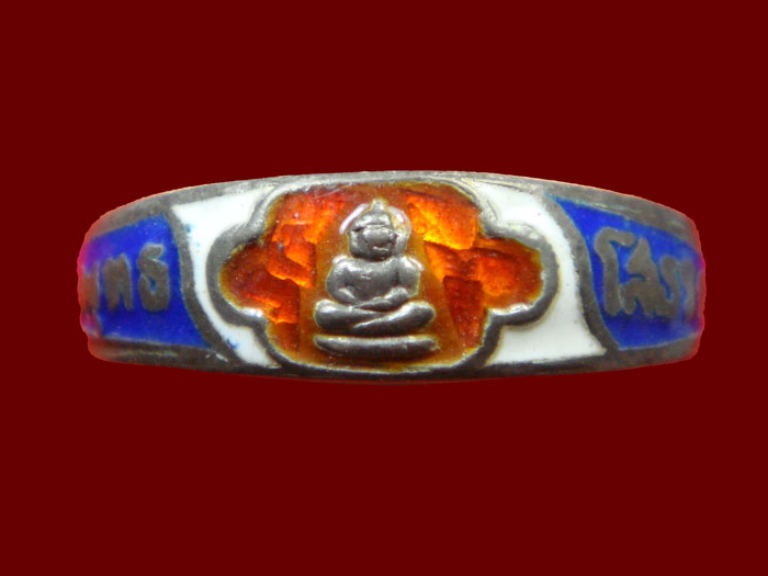 แหวนเงินลงยา ล.พ.โสธร ปี2506 - 1