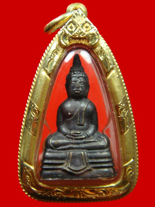 ล.พ.โสธร ปี 2500 กริ่งทองเหลืองรมดำ หน้าใหญ่A - 1