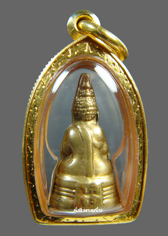 ล.พ.โสธร ปี2503 นิยมสุด กริ่งเล็กจมูกชมพู่ เลี่ยมทองพร้อมใช้ - 2