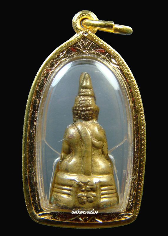 ล.พ.โสธร ปี2503 นิยมสุด กริ่งเล็กจมูกชมพู่ เลี่ยมทองพร้อมใช้ - 2