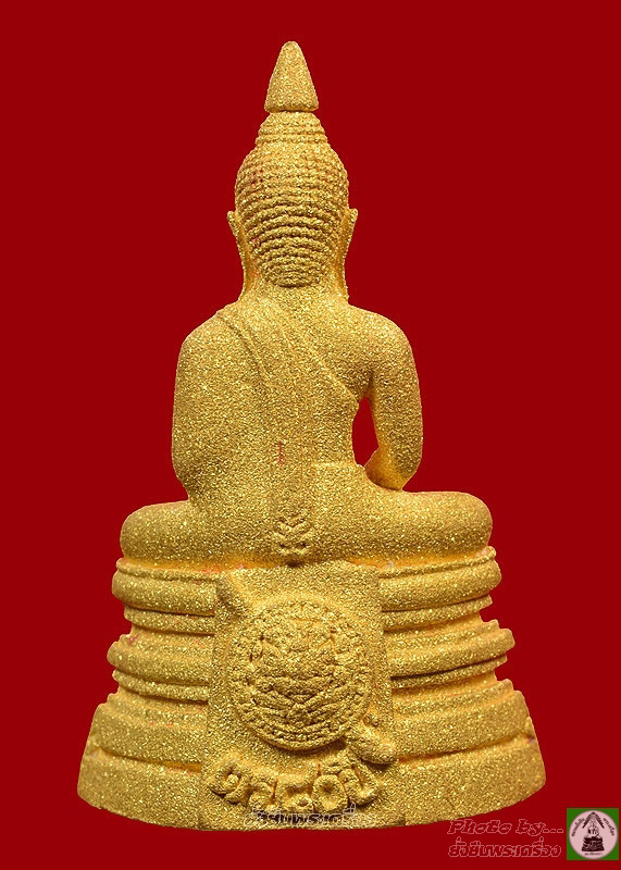 ล.พ.โสธร 80ปีกรมตำรวจ โค๊ต พ.161 เนื้อทองคำ ประกายเพชร พิมพ์ใหญ่ กล่อง-การ์ด ครบสมบูรณ์ - 2
