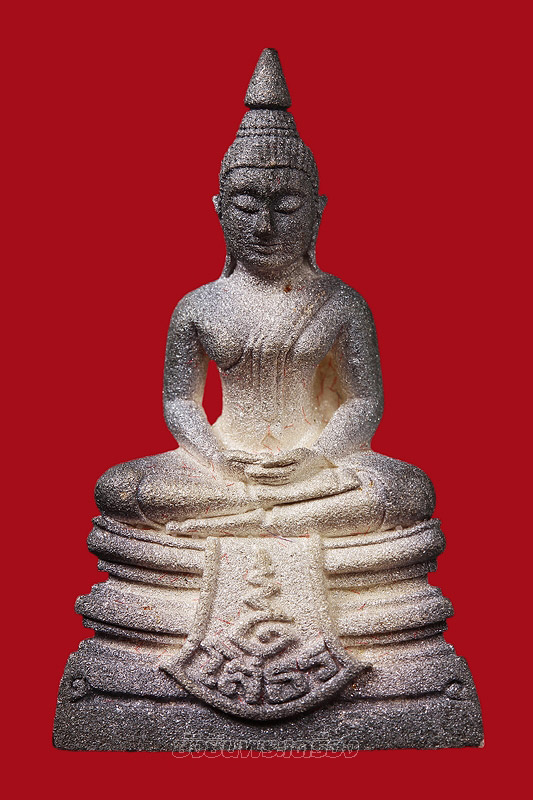 ล.พ.โสธร ปี2538 รุ่น80ปีกรมตร. เนื้อเงินประกายเพชร(กรรมการ) - 1