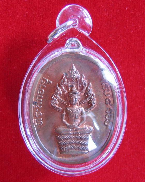 เหรียญนาคปรก 8 รอบ หลวงปู่ทิม วัดระหารไร่ พิมพ์อุใหญ่  - 5