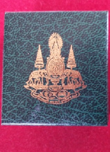 พระกริ่ง หลวงพ่อโสธร เนื้อเงินทรายนวลขัดเงาบางส่วน ปี2539 พิมพ์เล็ก  - 4