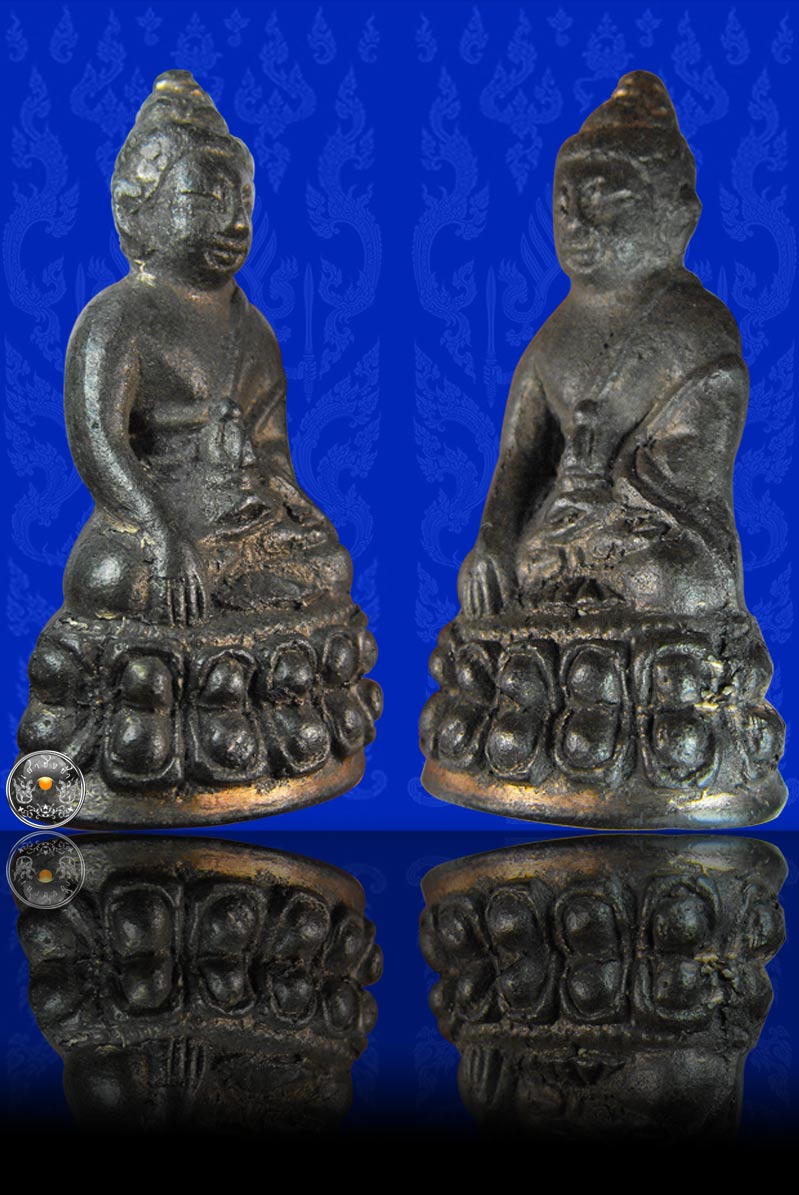 พระกริ่งก้นถ้วยหลวงพ่อเมี้ยน วัดโพธิ์กบเจา จ.อยุธา ปี 2535 - 3