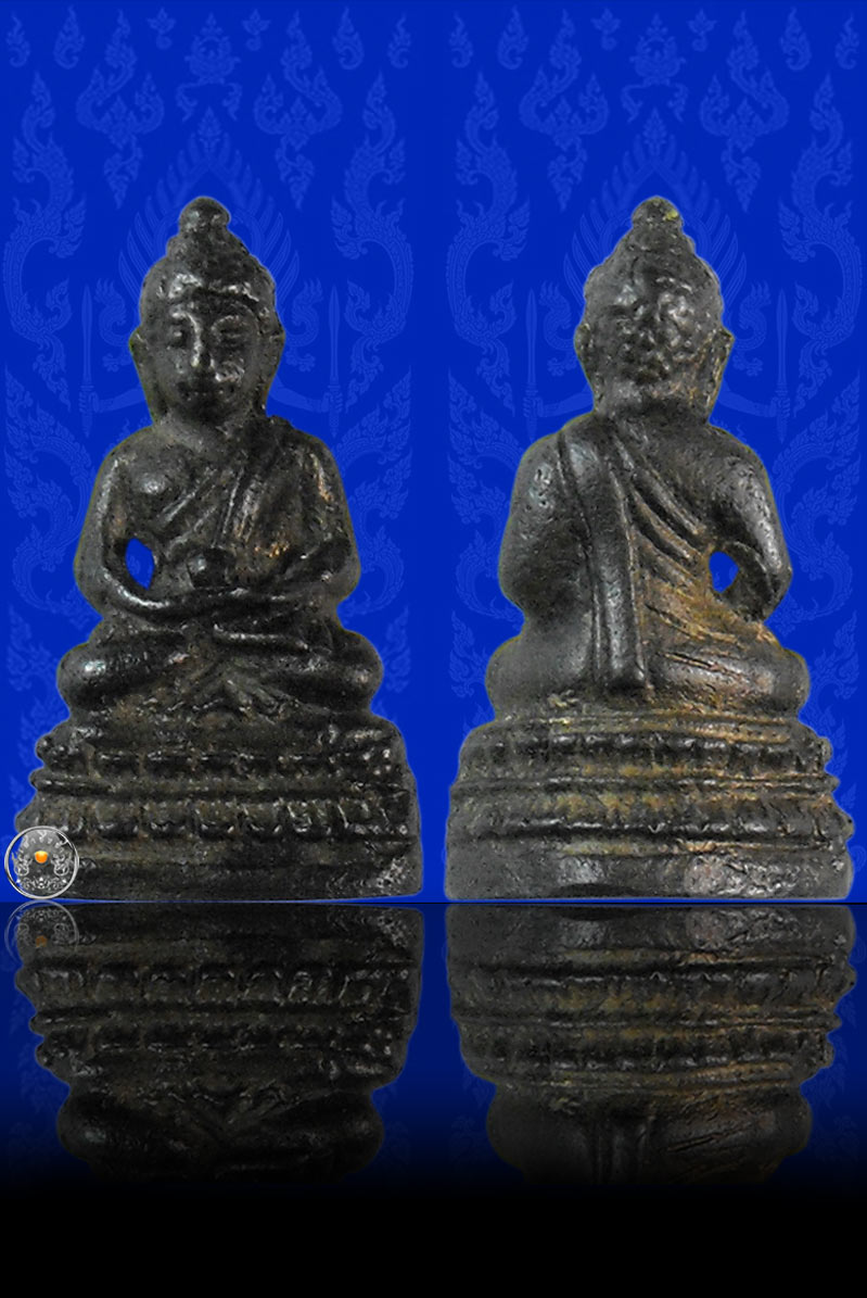 พระกริ่ง รุ่นแรก "รุ่นช่อฟ้า" เนื้อนวะโลหะ หลวงพ่อเมี้ยน วัดโพธิ์กบเจา จ.อยุธยา ปี 2535 (หมายเลข 36) - 3