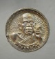 เหรียญหล่อ ล้อแม็กซ์ เนื้อเงิน หลวงพ่อคูณ วัดบ้านไร่ จ.นครราชสีมา พ.ศ.2537 รุ่นเสาร์5 คูณพันล้าน
