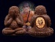 พระปิดตา รวยทันใจ 2 หลวงปู่หมุน รุ่น รวยเบิกฟ้า เนื้อผงเหล็กน้ำพี้หลัง(เม็ดยาทองแดง
