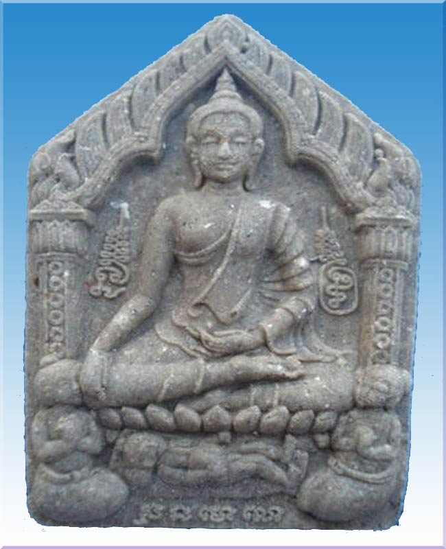 ขุนแผนหลวงพ่อสวาทเนื้อผงพลายกุมารหลวงปู่ทิมพิเศษแช่น้ำมันพราย - 1