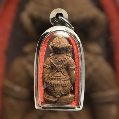 หนุมานผงเกสร หลวงปู่คำพันธุ์ โฆษะปัญโญ วัดพระธาตุมหาชัย อ.ปลาปาก จ.นครพนม - 5