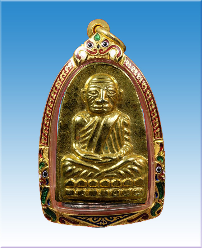 หลวงพ่อทวดปี08กะหลั่ยทองพิมพ์ซุ้มกอก้ามปูใหญ่ - 1