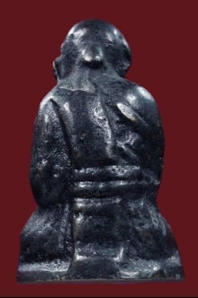 หลวงปู่ทวดหัวมวย โลหะ วัดอ่างทอง สงขลา สร้างปี 06 อาจารย์ ทิม วัดช้างให้ ปลุกเสก - 2