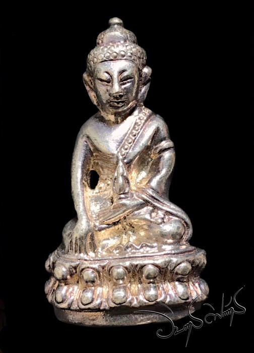กริ่งจักรพรรดิ์เนื้อเงินหลวงปู่ขุ้ย - 1
