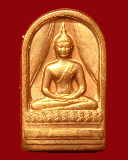 พระปรกใบมะขาม 50 ปี ธรรมศาสตร์ ภปร. 2 โค๊ด - 1