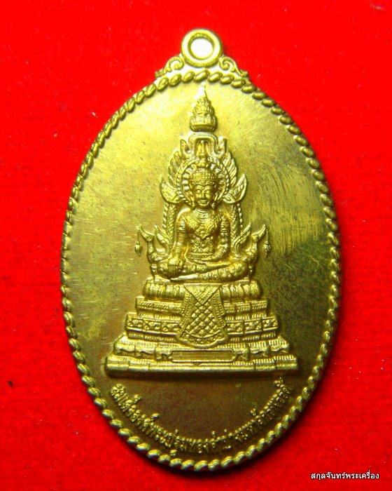 เหรียญหลวงปู่แผ้ว ปวโร รุ่นที่ระลึกหล่อสมเด็จองค์ปฐมทองคำ - 1