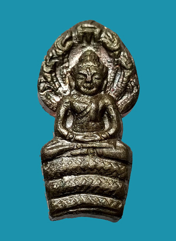 พระนาคปรกใบมะขาม สร้างเมื่อปี พ.ศ.2519 - 1