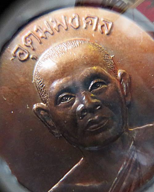 เหรียญเลื่อนยศ เลื่อนตำแหน่ง เจ้าคุณอุดมวัฒนมงคล วัดถ้ำวัฒนมงคล จ.ระยอง - 3