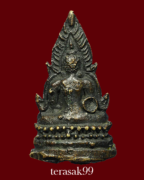 พระพุทธชินราช หลวงพรหมโยธี ปี2495 เนื้อทองผสม สวยๆ - 2