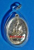 เหรียญ หลวงพ่อทอง สุทธสีโล รุ่น 2  เนื้อเงิน (ผิวกระจก) ปี 2555 มีจาร หน้า-หลัง สวยแชมป์