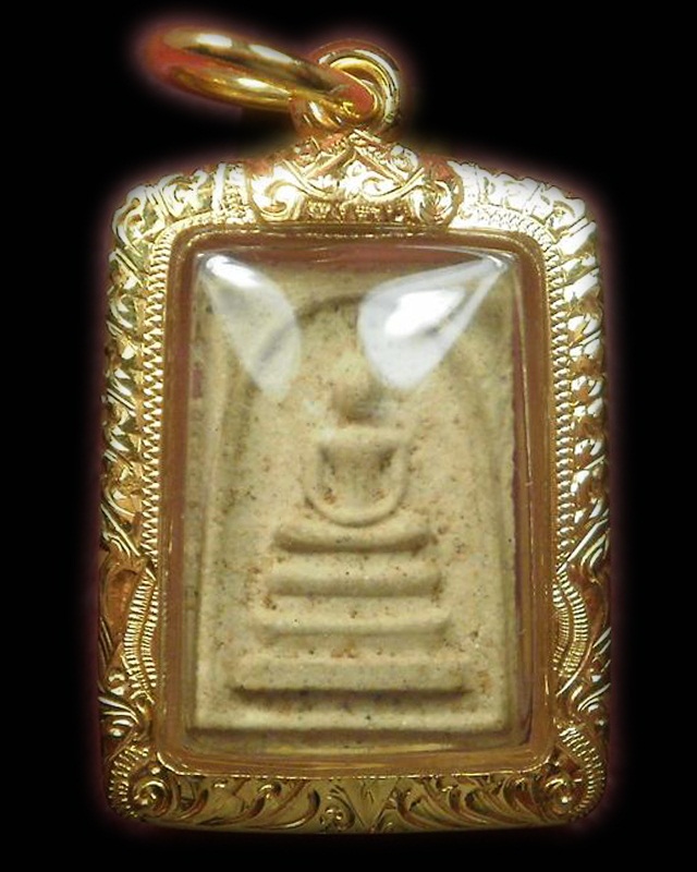 พระสมเด็จหลวงปู่ทิม วัดละหารไร่ ปี 2515 พิมพ์คะแนน หลังยันต์เฑาะว์ สภาพสวย มีเกศา - 1