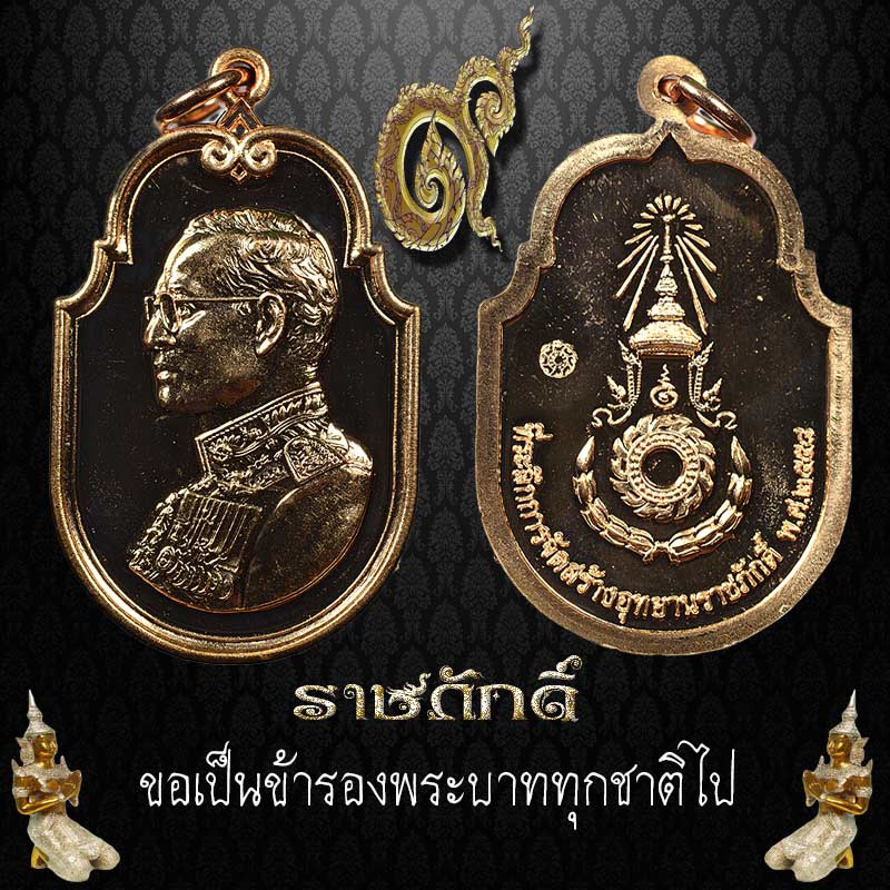 เหรียญในหลวงที่ระลึกอุทยานราชภักดิ์ สวยมากเดิมๆพร้อมกล่อง - 3