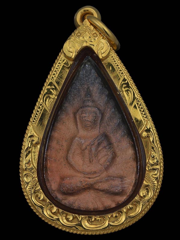 พระกลีบบัว กรุวัดบวรมงคล (วัดลิงขบ) เนื้อดิน - 3