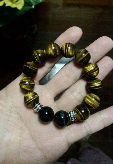 คตไม้สัก หินตาเสือ ไทเกอร์อาย (Tiger's Eye)  - 2