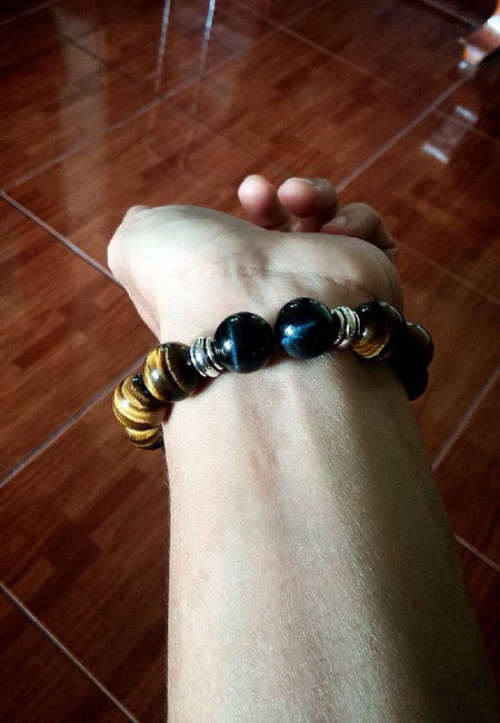 คตไม้สัก หินตาเสือ ไทเกอร์อาย (Tiger's Eye)  - 4
