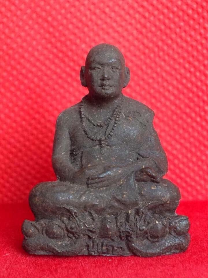 พระฤาษีปู่แก้วปฐมมุนี หลังยันต์ตรีโลกนาถ เนื้อว่าน - 1