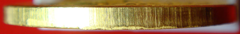 เหรียญที่ระลึกครองราชษ์ 50 ปี หรือเหรียญ 8 เซียน เหรียญ 55 ตระกูลแซ่ เนื้อทองคำ สร้างจำนวน 20 เหรียญ - 3