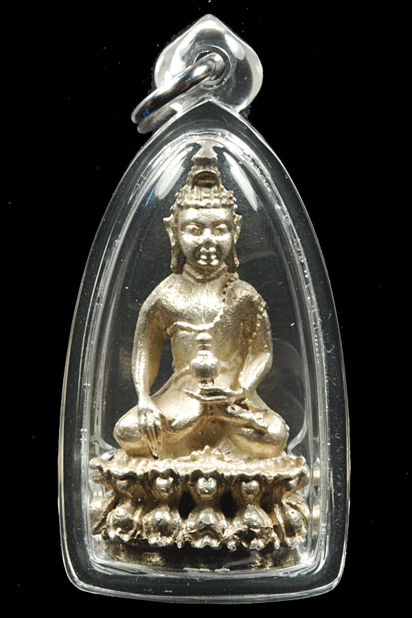 พระกริ่งปริสุทฺโธ รุ่นเสาร์ ๕ ออกวัดโพธิ์ปรือแวง เนื้อเงิน - 1