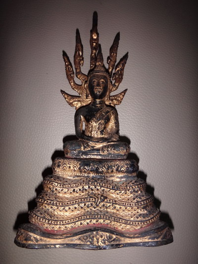 พระบูชา "พระพุทธรูปปางนาคปรกสมัยรัตนโกสินทร์" - 2