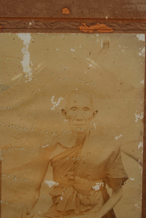 รูปถ่ายซีเปีย หลวงพ่อนก วัดสังกะสี - 3