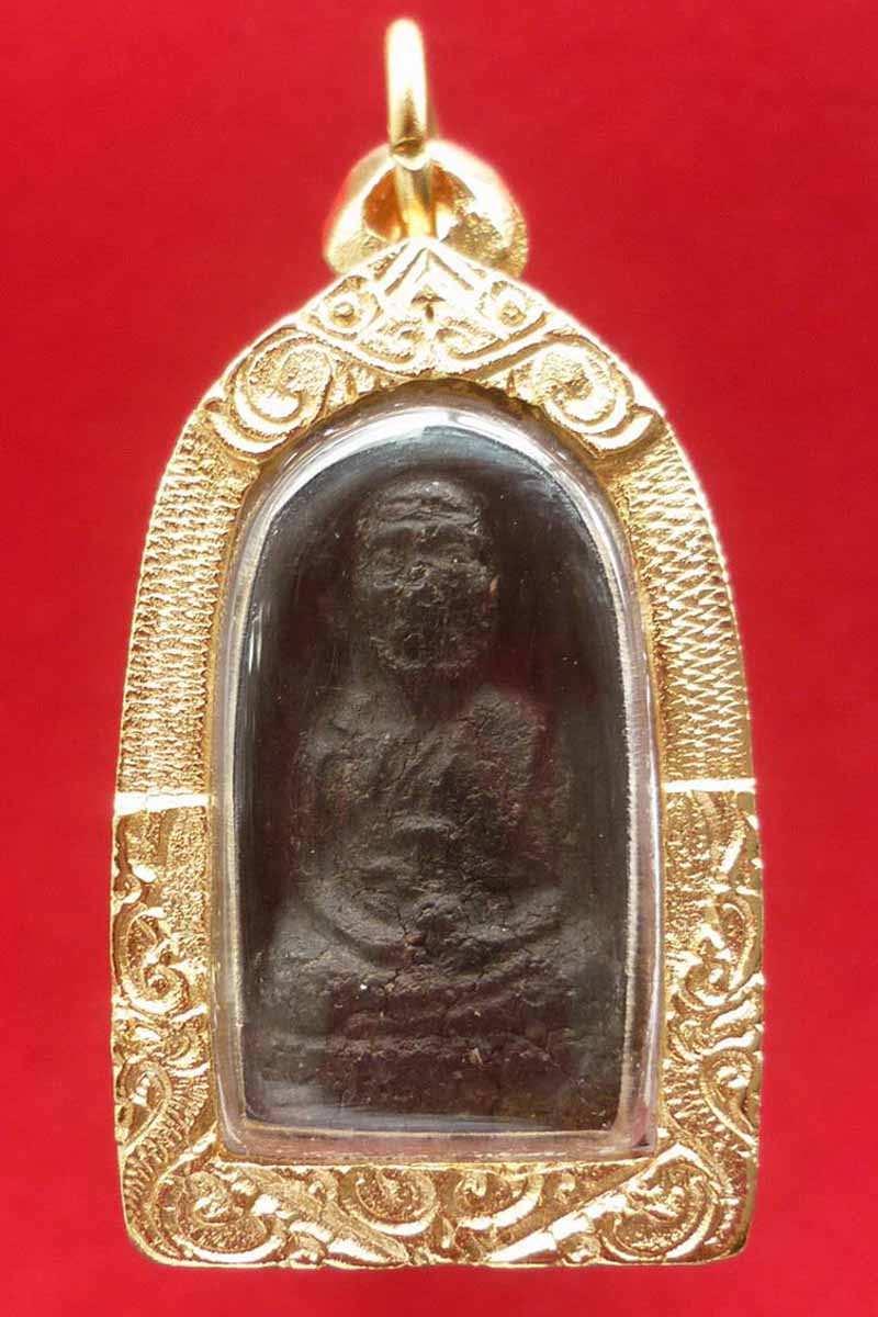 พระหลวงพ่อทวดเหยียบน้ำทะเลจืด(ผสมว่านดินกากยายักษ์ ๒๔๙๗) วัดแหลมทราย จ.สงขลา จัดสร้างปี พ.ศ.๒๕๐๖ - 3