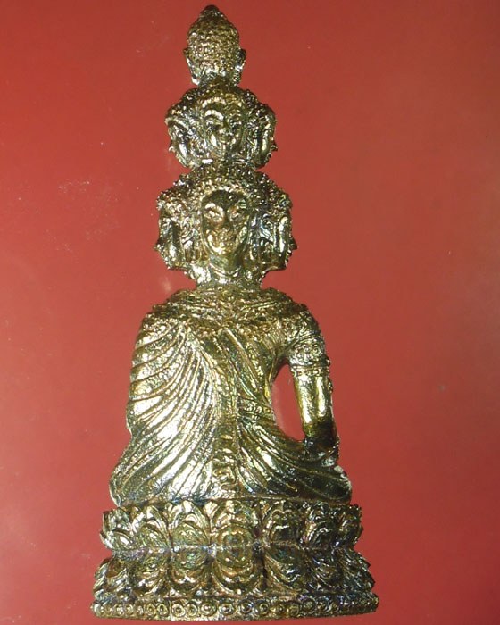 พระกริ่งนวโกฏมหาเศรษฐี หลวงปู่พา รุ่นพารวย เนื้อนวโลหะประกายรุ้งเทโบราณตอกโค๊ดและเลขไทย ๒๕๐๖ ปี๕๓(๔) - 2