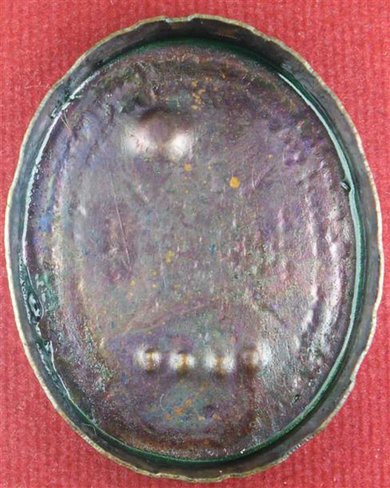 ตลับสีผึ้ง หลังพรหมสี่หน้า หลวงปู่หมุน รุ่น เสาร์ ๕ บูชาครู หมายเลข๑๙๔๘ พร้อมกล่อง ปี ๒๕๔๓(๒) - 4