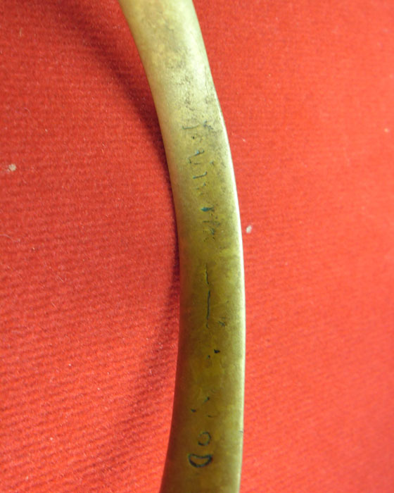 กำไลจักรพรรดิ หลวงปู่หมุน ฐิตสีโล รุ่นจักรพรรดิตราธิราช เนื้อสัมฤทธิ์ สภาพใช้ ปี ๒๕๔๕(๑) - 3