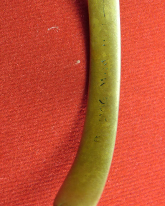 กำไลจักรพรรดิ หลวงปู่หมุน ฐิตสีโล รุ่นจักรพรรดิตราธิราช เนื้อสัมฤทธิ์ สภาพใช้ ปี ๒๕๔๕(๑) - 4