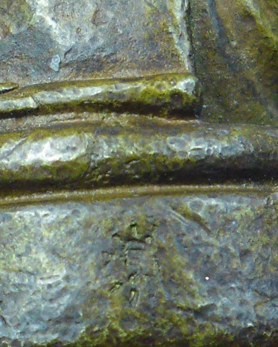 รูปเหมือน หลวงปู่หมุน ฐิตสีโล รุ่นมหาสมปรารถนา เนื้อทองแดง ตอกโค๊ตติดจีวรไม่อุดผง สร้าง ปี ๒๕๕๓(๔) - 5