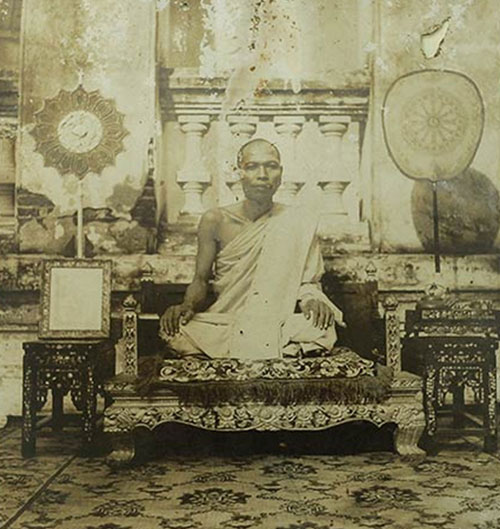 พระปรกใบมะขาม หลวงพ่อกุหลาบ วัดใหญ่สว่างอารมณ์ จ.นนทบุรี - 3