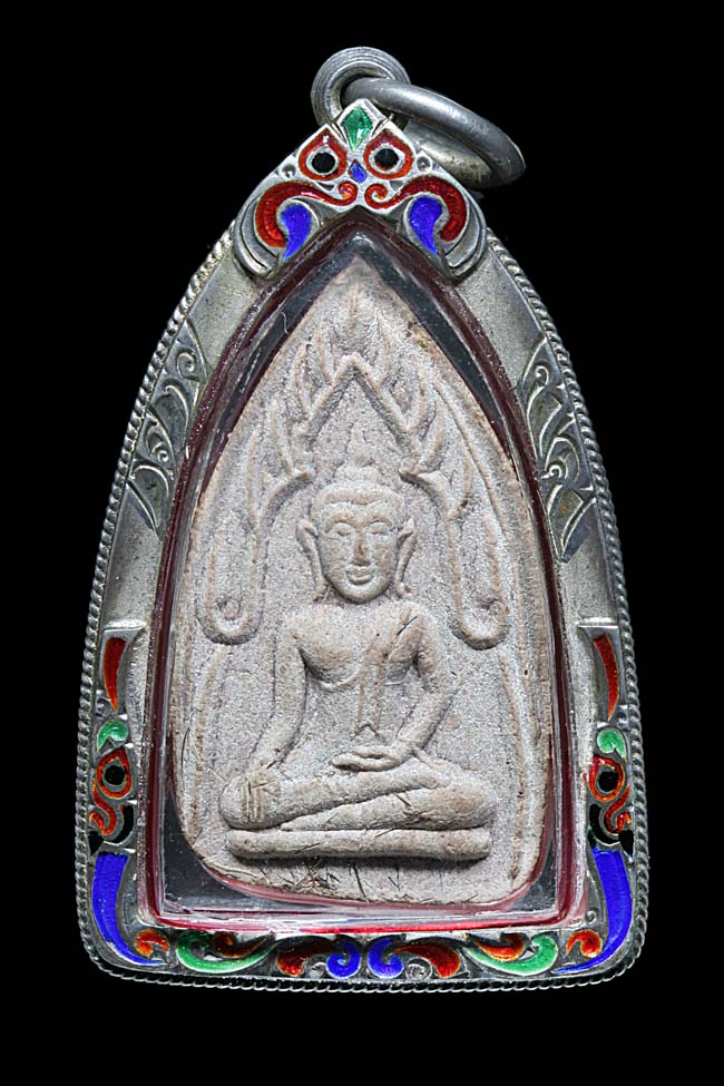 ขุนแผนดินหน้าตะโพนหลวงพ่อน้อย วัดไผ่ท่าโพธิ์ใต้ ตระกรุดทองคำ - 1