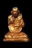 รูปหล่อรุ่นแรก เนื้อทองคำ หลวงปู่สี วัดสะแก จ.พระนครศรีอยุธยา ((หายาก))