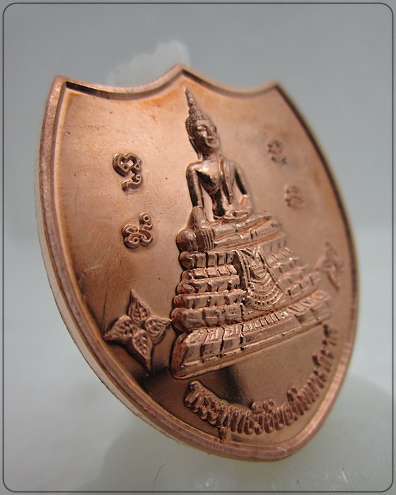 เหรียญพระพุทธวิชัยอภัยมารนิราศ DSI (เนื้อทองแดงขัดเงา) - 3