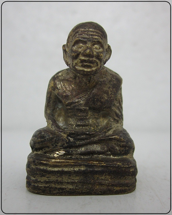 หลวงปู่ทวด เบตง เลขใต้ฐาน วัดทรายขาว ปัตตานี เนื้อสำริดโบราณ แยกชุดกรรมการ หมายเลข 1168 - 1