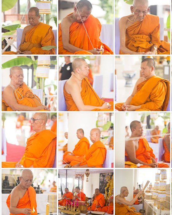 หลวงปู่ทวดนั่งพาน พุทธอุทยานมหาราช รุ่น 1 พิมพ์รูปไข่ เนื้อเงิน - 3