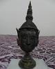 เศียรพระลักษณ์หน้าทอง ขนาดตั้งบูชาหน้ารถ หลวงปู่กาหลง เขี้ยวแก้ว ปี 51
