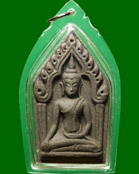 พระขุนแผน รุ่นแรก เสน่ห์มหาหลง เนื้อผงใบลาน หลวงปู่กาหลง เขี้ยวแก้ว - 1