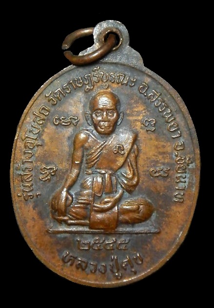 เหรียญหลวงปู่ศุข รุ่นสร้างอุโบสถ ปี45 จ.ชัยนาท - 1